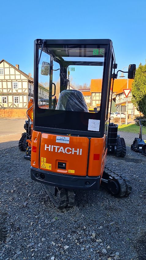 Hitachi ZX19-6 2,0t mit Verstellfahrwerk, Schwenkmotor/PowerTilt und Schnellwechsler MS03 - auch zur Miete!
