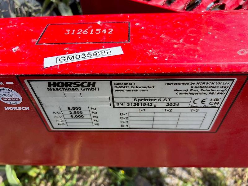 Horsch Sprinter 6ST