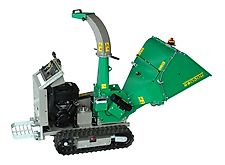 HS 100 MX PRO Holzhäcksler /Holzhacker mit Benzinmotor und Kettenfahrwerk-Aktionsangebot