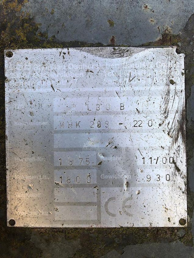 LSB Hochkippschaufel, 1800 Ltr. Schaufelinhalt