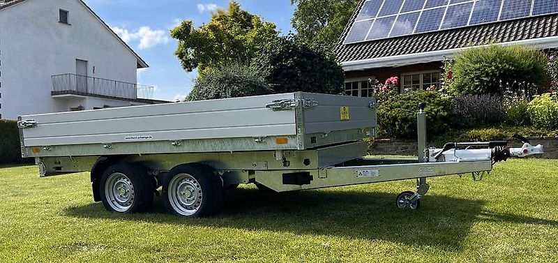 Saris Dreiseitenkipper 306x184 3500 kg E-Pumpe Rampen Kipper