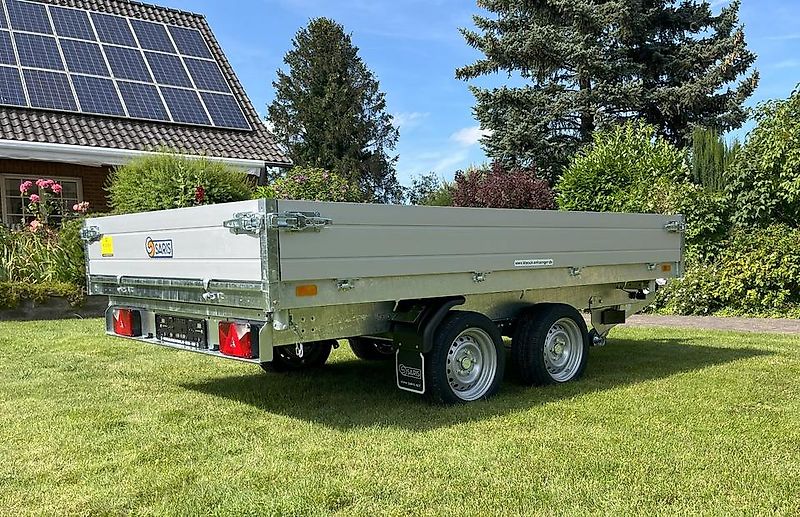 Saris Dreiseitenkipper 306x184 3500 kg E-Pumpe Rampen Kipper