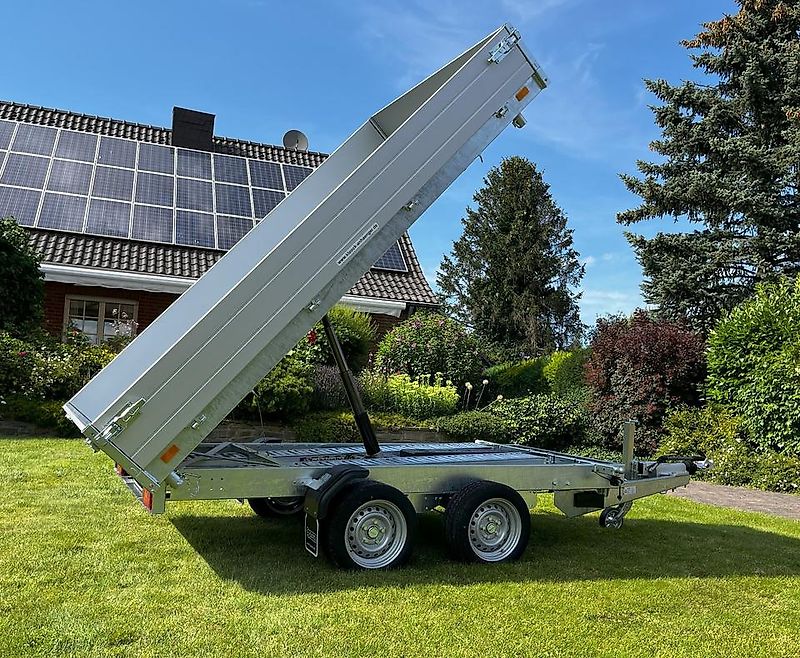 Saris Dreiseitenkipper 306x184 3500 kg E-Pumpe Rampen Kipper