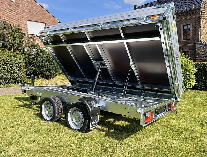 Saris Dreiseitenkipper 306x184 3500 kg E-Pumpe Rampen Kipper
