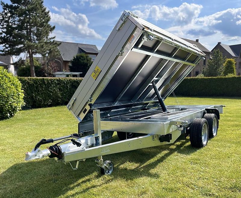 Saris Dreiseitenkipper 306x184 3500 kg E-Pumpe Rampen Kipper