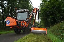 TIFERMEC DEC380G inkl. Mulchkopf T-80L Auslegemulcher /Böschungsmulcher für Traktor