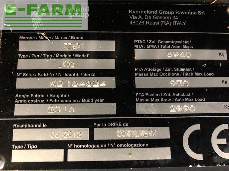 Fendt presse 5160v fendt