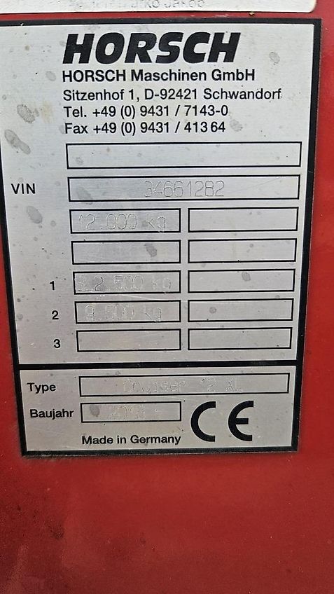 Horsch Cruiser 12 XL