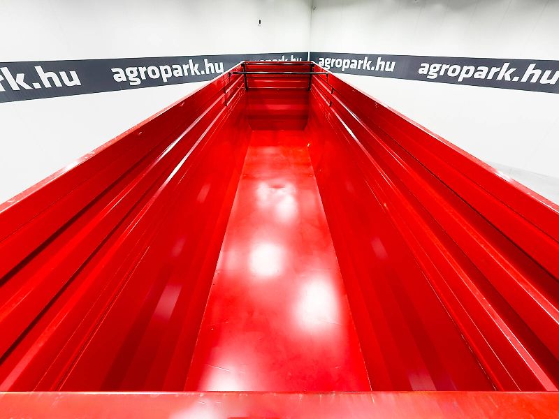 Krampe Big Body 900 (BB 900) 28 tons capacity, 46,1 m3, 3 axles, 80 cm extension, Made in Germany, premium trailer