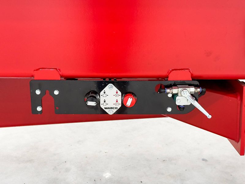 Krampe Big Body 900 (BB 900) 28 tons capacity, 46,1 m3, 3 axles, 80 cm extension, Made in Germany, premium trailer