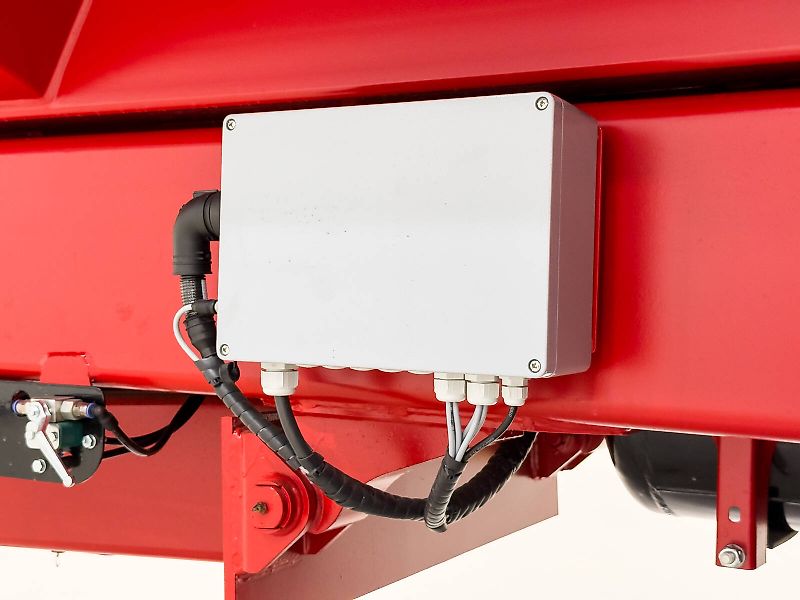 Krampe Big Body 900 (BB 900) 28 tons capacity, 46,1 m3, 3 axles, 80 cm extension, Made in Germany, premium trailer