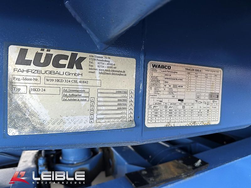 Lück Lück HKD24*Bordwände*Getreideschieber*21m³