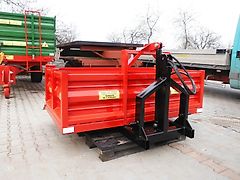 DM-Handel GmbH Hydraulische Kippmulde Traktor✅mit Lieferung 200x100cm Schlepper Mulde Heckcontainer Heckmulde Kippmulde Dreipunkt Heckcontainer kippbar Hecklade Hochkippschaufel Transportbox Box Anhänger Kipper