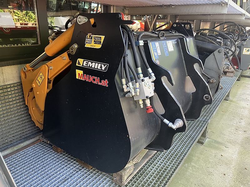 Emily Frässchaufel 1,5m mit Auto-Quick Werkzeugseitig