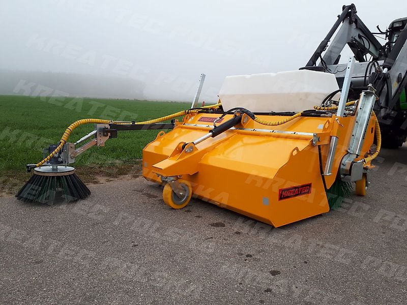 KREATEC Kehrmaschine / Kehrbesen / Veegmaschine TITANIUM 2,6m, Burste 760 mm