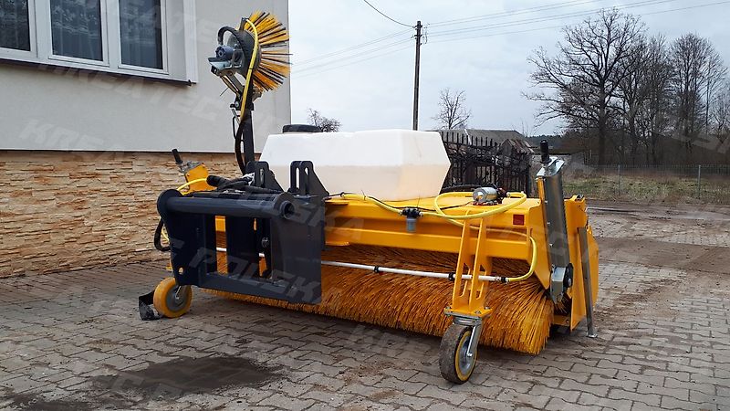 KREATEC Kehrmaschine / Kehrbesen / Veegmaschine TITANIUM 2,6m, Burste 760 mm