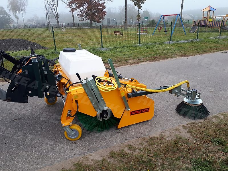 KREATEC Kehrmaschine / Kehrbesen / Veegmaschine TITANIUM 2,8m, Burste 760 mm