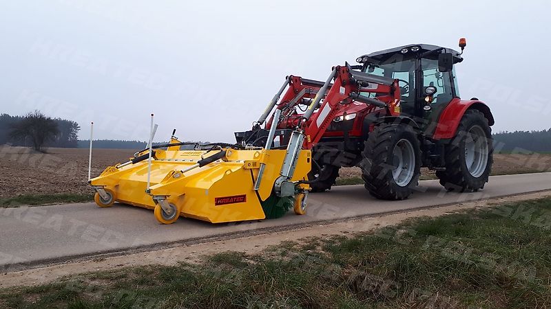 KREATEC Kehrmaschine / Kehrbesen / Veegmaschine TITANIUM 2,8m, Burste 760 mm