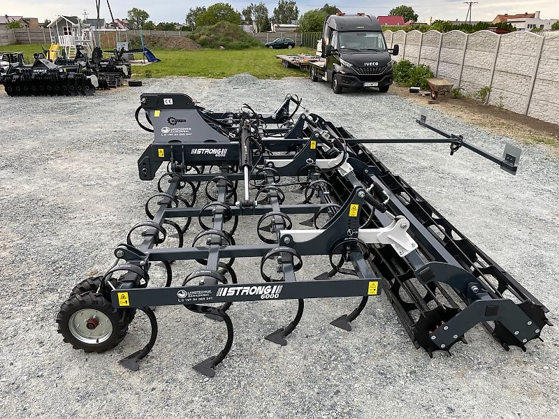 Leichtgrubber STRONG 6 m Stoppelgrubber Egge Federzinkenegge NEU TOP Qualität