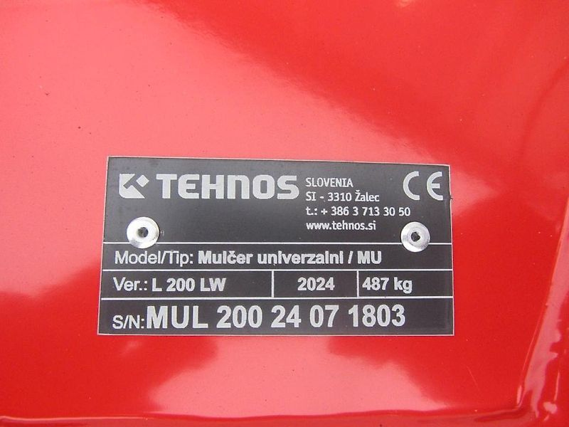 Tehnos Universalmulcher Mulcher MUL 200 LW