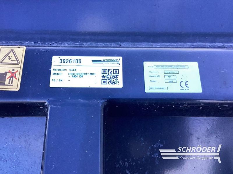 TALEX EINSTREUGERÄT MINI - A904.130
