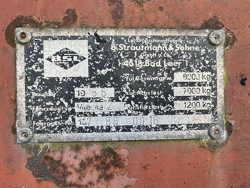 Strautmann Vitesse 2 opraapwagen