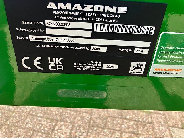 Amazone Cenio 3000 Special