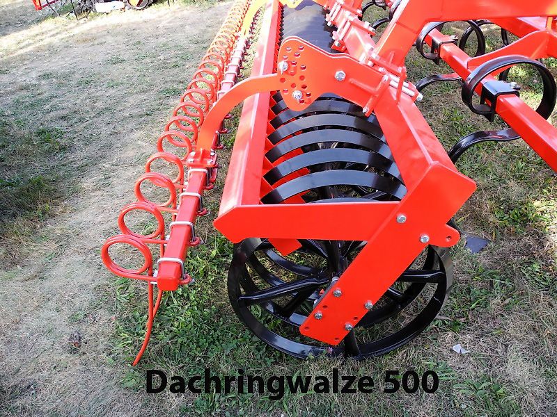 POM Meteor II Leichtgrubber 6 m, Flachgrubber, Federzinkengrubber