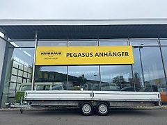 Humbaur HT 356225 GR Hochlader Alu 1. Hand 3,5 t.