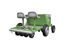 Bomet Gemma 5-Reihen Pflanzmaschine Knoblauch, Steckzwiebel Bohne