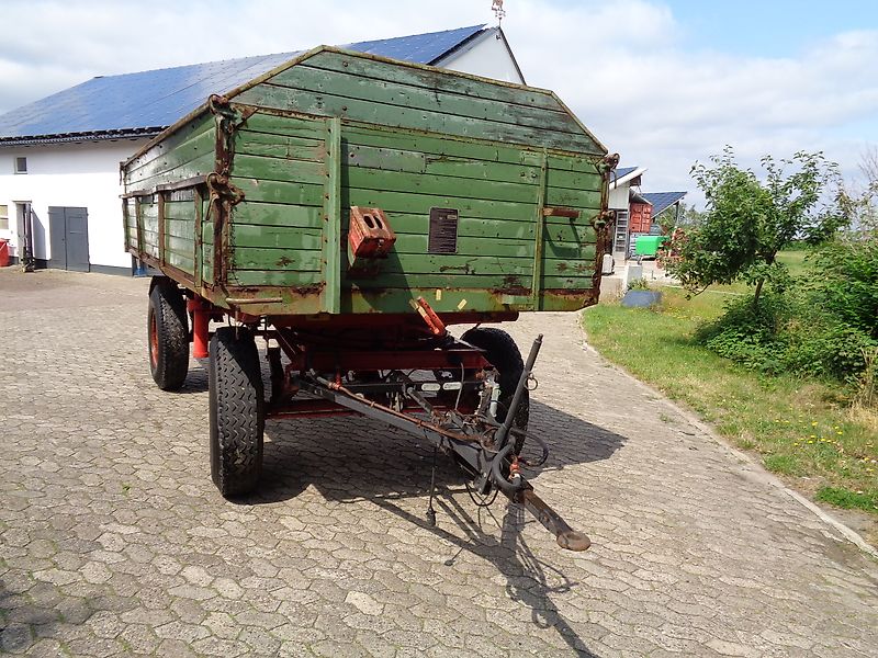 Welger DK 120-2 Typ 3Seitenkipper mit Zusätzliche Bordwände und Dreiecke für Planengestell