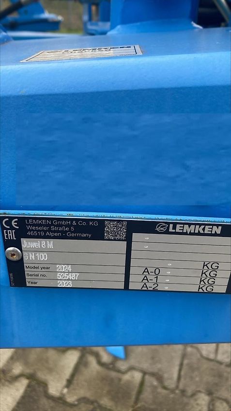 Lemken Juwel 8 M 6 N 100