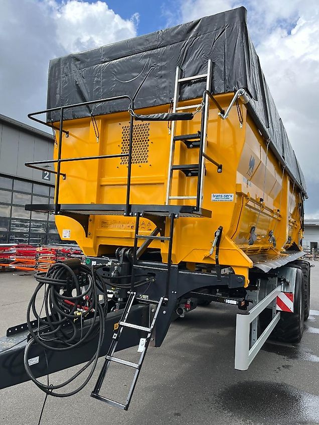 WIELTON PRC-2HP/W18WB Tandem 2-Seiten Muldenkipper