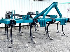 BM Maschinenbau Flach Grubber mit Striegel für besonders schonende Bodenbearbeitung Bio/ Öko