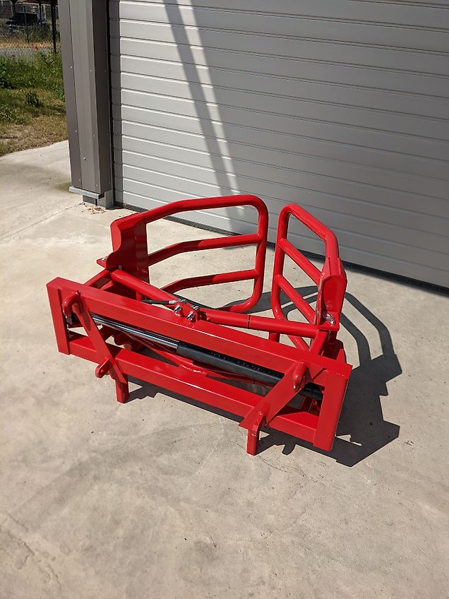 Kg-Tech Ballenzange 0,9-1,8m Rundballenzange Ballengreifer