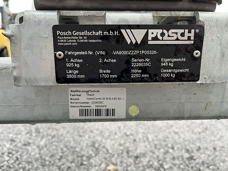Posch HydroCombi 20 B16,4 E5,5D - R - PKW