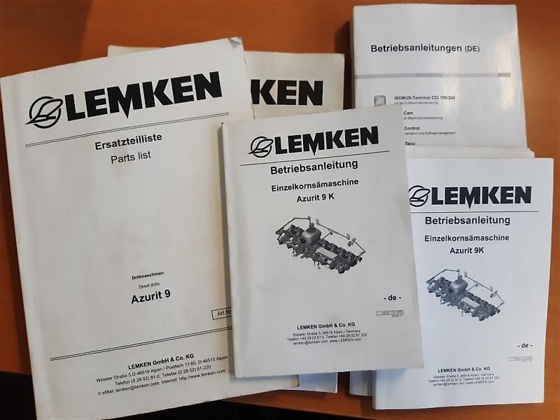 Lemken GEBR. SÄMSASCHINE AZURIT 9