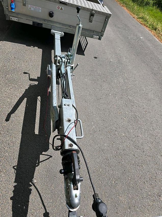 Nissen VZ 616 FAT kleine Ausführung Absperrtafel B3 Vorwarntafel Verkehrsleittafel Verkehrssicherungsanhänger Verkehrsleitanhänger Horizont Trebbiner