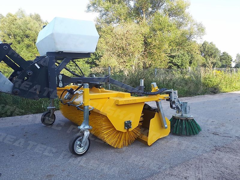 KREATEC Kehrmaschine /Kehrbesen/Veegmaschine/sweeper aus ST52, Burste 620 mm