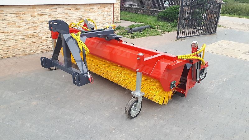 KREATEC Kehrmaschine /Kehrbesen/Veegmaschine/sweeper aus ST52, Burste 620 mm
