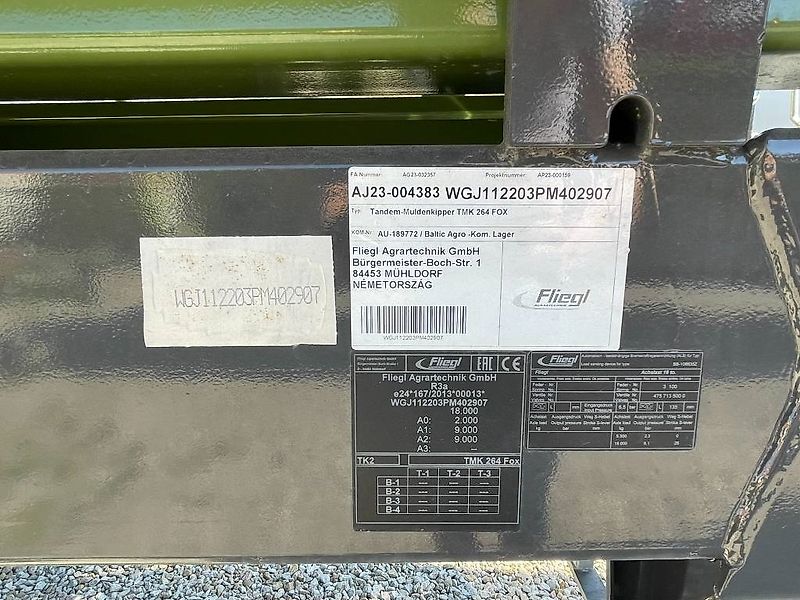 Fliegl TMK 264 FOX PROFI