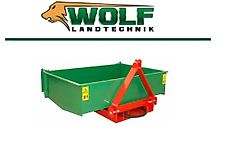 Wolf-Landtechnik GmbH hydraulischer Heckcontainer Premium HCPH 2,00m