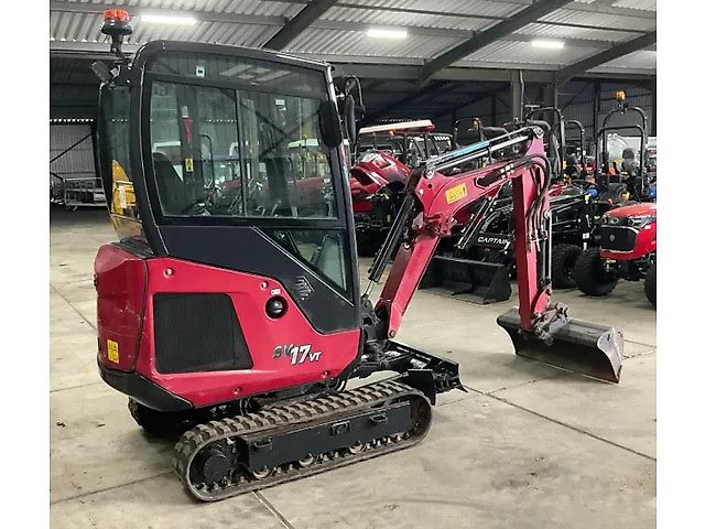 Yanmar SV17 minikraan ca 1300 draaiuren