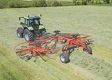 Kuhn GA 8731+ dubbele hark met middenafleg