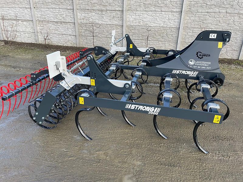 Leichtgrubber 2.5 m Stoppelgrubber Federzinkengrubber Egge Top Preis Leichtgrubber