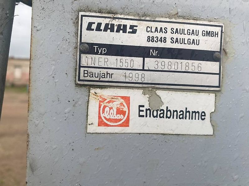 Claas Liner 1550