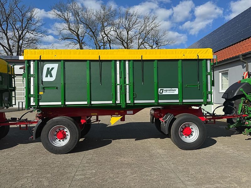 Kröger 18to mit Kunststoffbordwand Interne Nr. 40740