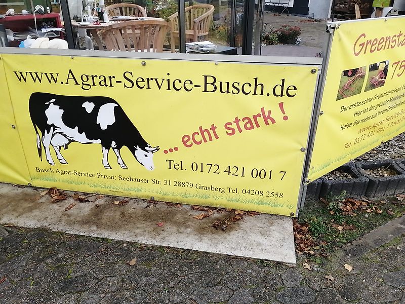 Howard Howard Modell Type HB-205-540T Bodenfräse 205 cm Arbeitsbreite mit 400 mm großen Stützrädern neuwertigen Fräßmesser keine Maschio Fräse Celli