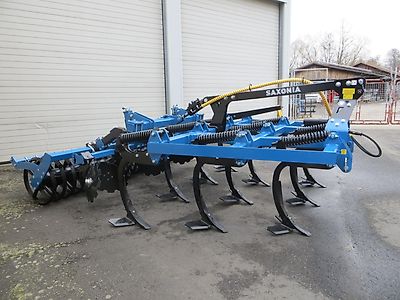 BM Maschinenbau Mulchsaatgrubber 3m Dachringwalze STUFENLOSE hydr. Tiefenverst.
