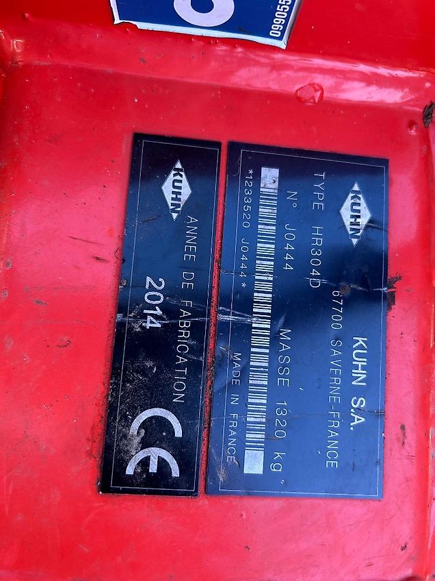 Kuhn Sitera 3000 auf HR 304 Kreiselegge Drillmaschine